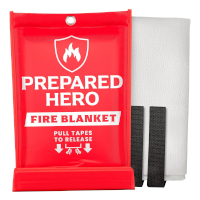 Prepared Hero 40" Emergency Fire Blanket