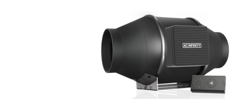 AC Infinity CLOUDLINE PRO S4, 4” Inline Fan 